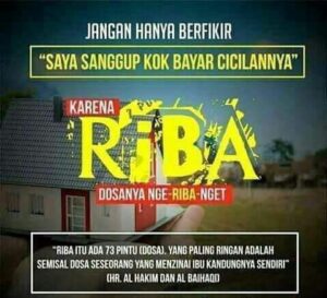 Jangan Tergoda Cicilan: Bahaya Riba ada 73 Pintu Dosanya