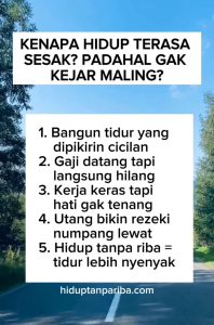 Kenapa Hidup Terasa Sesak Padahal Tidak Kejar Maling?